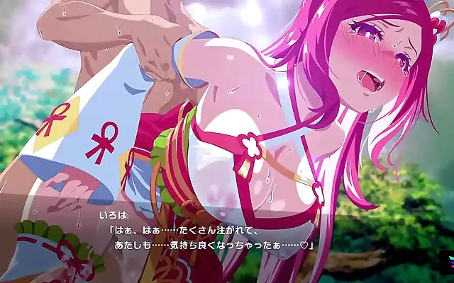 理论 伦交 欧美v Intricate tattoos coil as the shrine maiden explores secret lusts