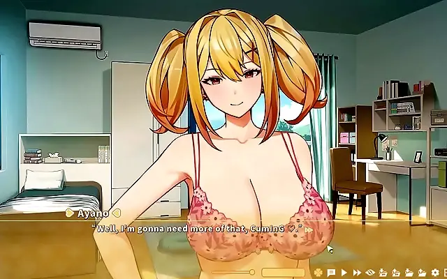 Summer Clover Ep7 Blonde Sister's First Orgasm in Harem Heat