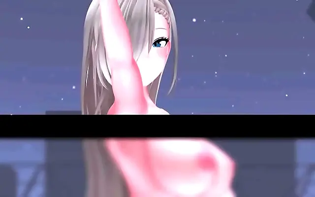 Dancing Seductively in the Blue Archive Asuna Takes Control
