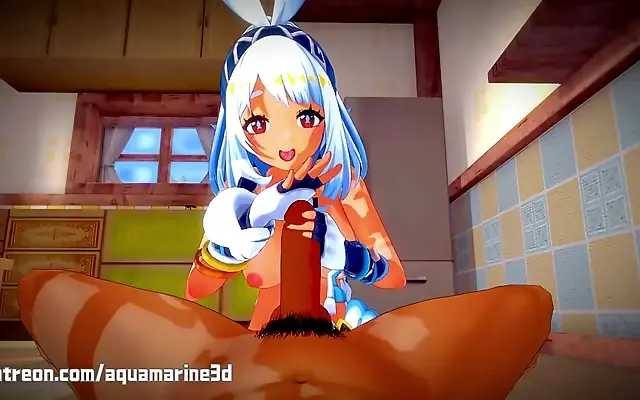 Candlelit Genshin Mualani 3D Hentai Uncensored