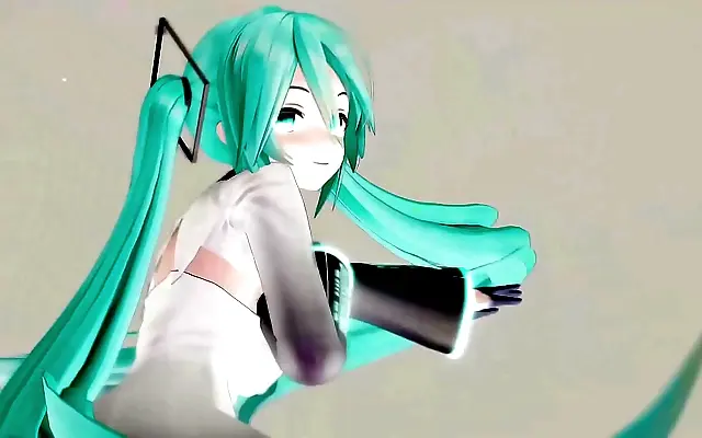Undressing Dance With Hatsune Miku 3D Hentai Teen Ecchi Animation