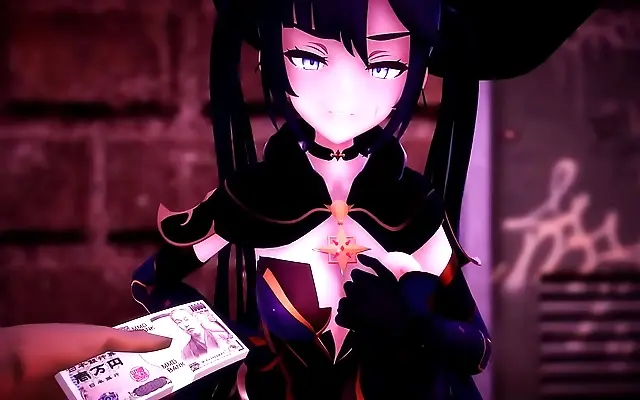 Mona Takes on the Nerd in a 3D Hentai Fantasy