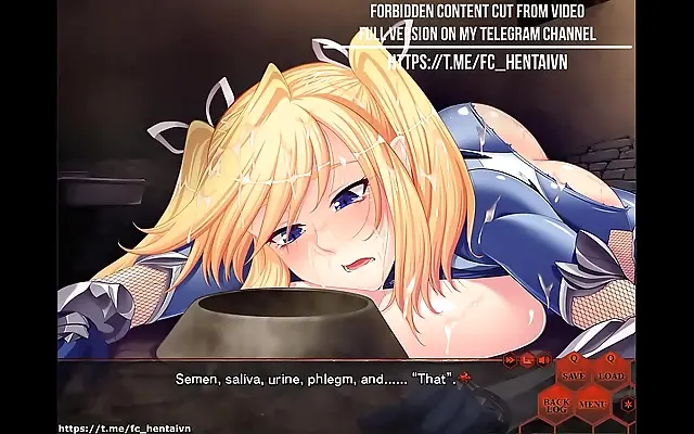 Black Lilith Takes Charge in Taimanin Kurenai's Censored Realm