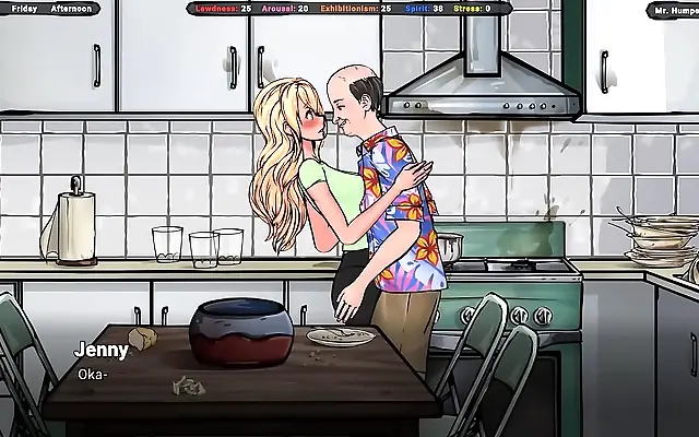 Jenny Prefers Sperm Over Sunscreen in This Naughty Anime Game