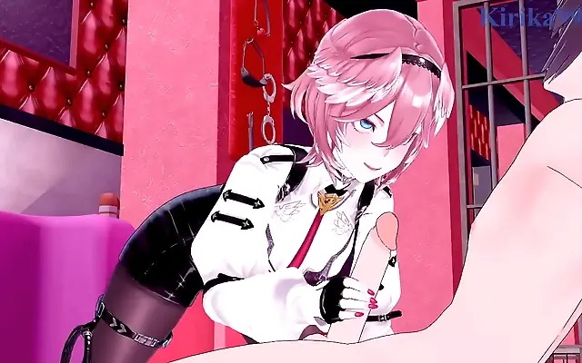 Two girls lost in passionate 3d anime sex with creampie climax