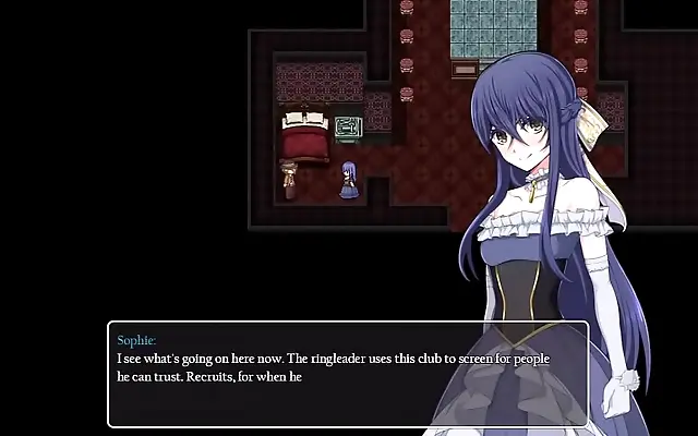 A pair of hot moments as the busty blonde detective pleases herself near the stolen relic