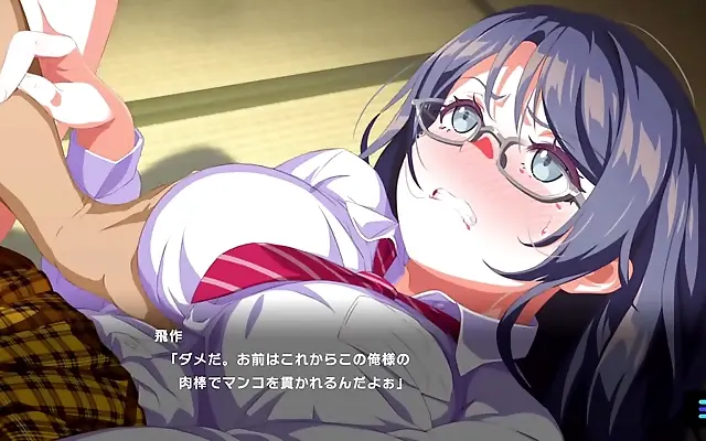 On the velvet bed Marianne ignites passion with enchanting magic in Japanese erotica