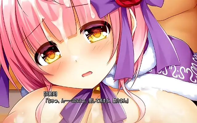 Two Anime Babes Seduce in Naughty Hentai Eroge Scene