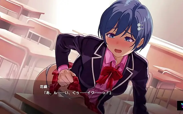 Dim Room Desires Kaori's Saimin Gakuen Seduction Scene 4