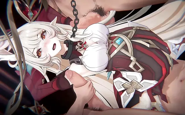 女视频 福利电影 码久久 Alice submits to wild encounters in Genshin-inspired 4K fantasy scenes