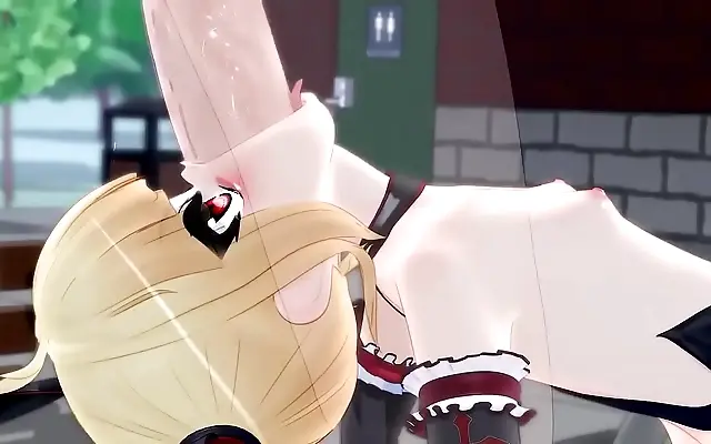 Spitroasting Rachel in a 3D Hentai Fantasy