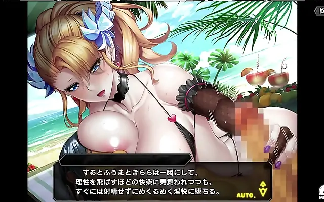 Lustful Heroine in Bikini Battles Ragnarok in Taimanin RPGX