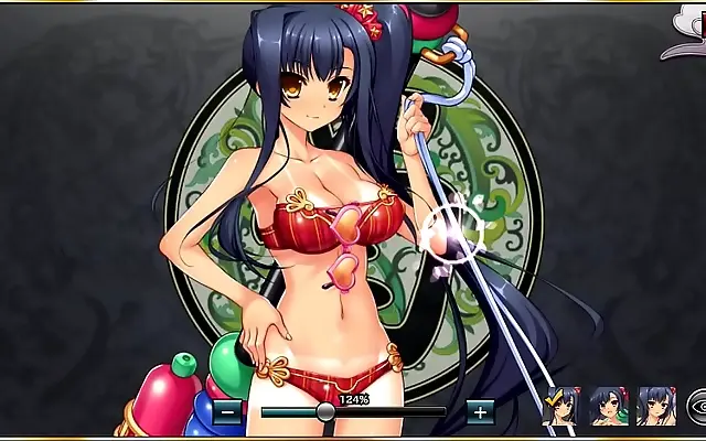 国三级 》在线 无码免费 91人妻 Nakadashi climax in swimsuit battle passion with Koihime Guan Yu