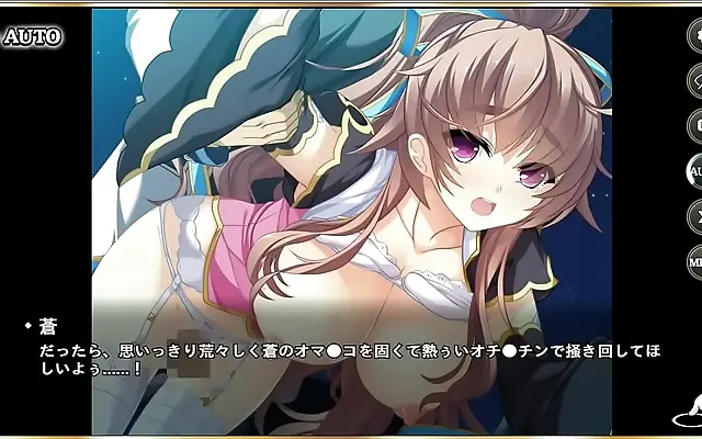 Candlelit tryst with Koihime as shadows dance and passion spills beyond limits