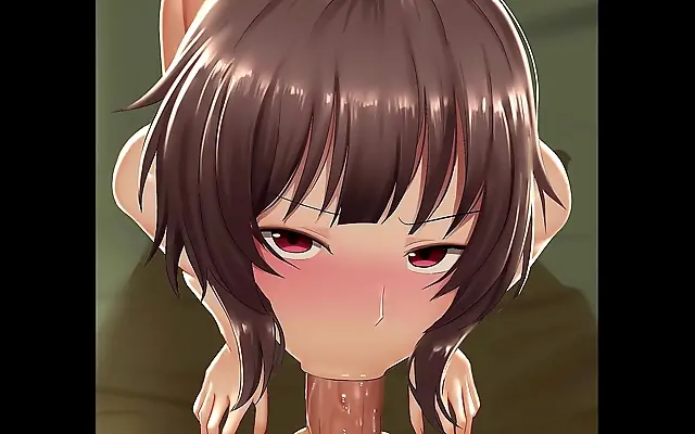 Konosuba Megumi Anime Hentai Seduction