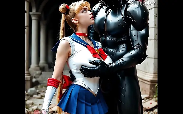 Sailor Moon Seduces Her Captors in Steamy 3D Hentai Anime