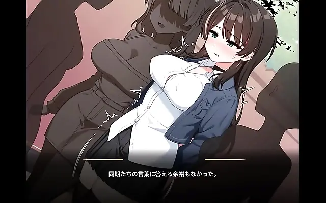 Blowjob Fantasy in Japanese Hentai Adventure Game