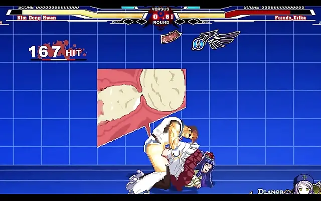 Dongwan Fucks Erika Furudo in Manga Classroom Chaos