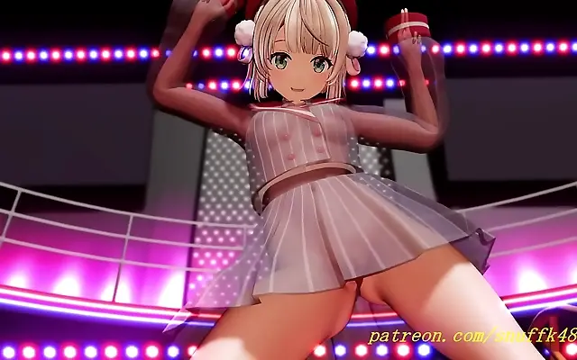 Ui Asagiri Dances Seductively in 3D Hentai Magic