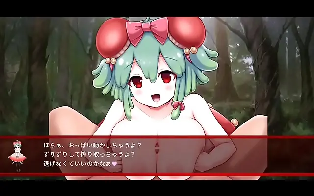 Silk-Clad Blowjob Fantasy in Hentai Game World