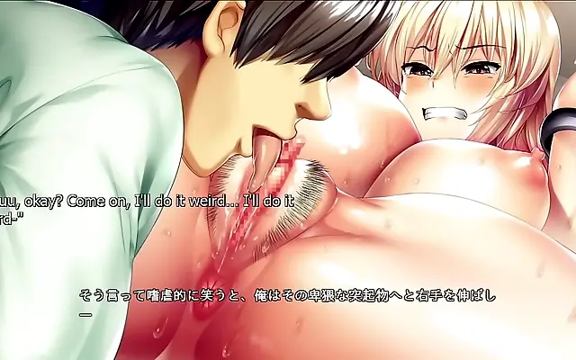 Tenioha Feat Ikumi Part 6 Steamy Pussy Licking in Eroge Paradise