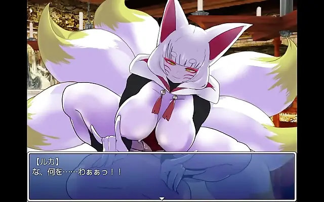 Ghost Fox Dominates with Hypnotic Seduction in Anime Fantasy World
