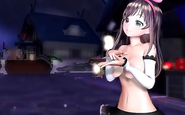fucking hard in the idol's dressing room with mmd vibes