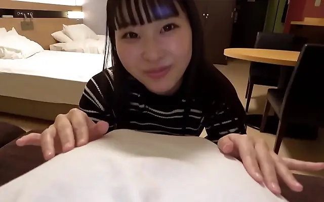 Cute Japanese Slut with Toned Abs and Small Tits in Hardcore POV Action