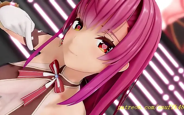 善良的 4集 天干 Marine dances in 3D Hentai style with stunning MMD animation and VR vibes