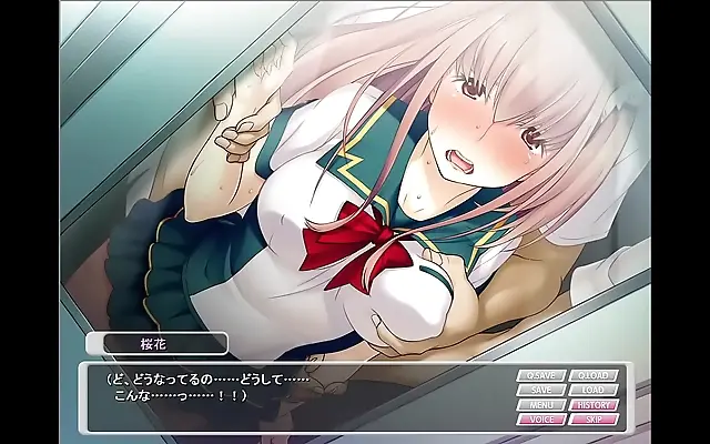 Two Magic Girls Spellbound in Eroge Seduction