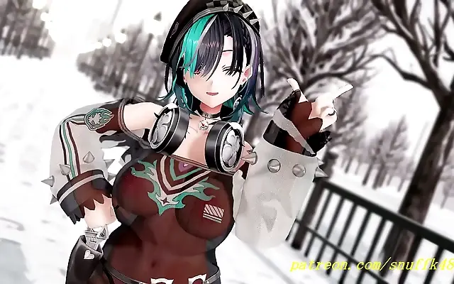Chihaya Dances Seductively in 3D Hentai Animation
