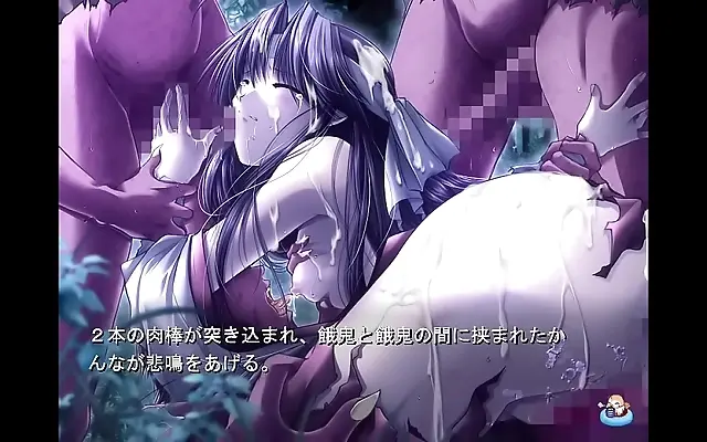 Three way lustful encounter with hungry ghost and divine maiden unleashed