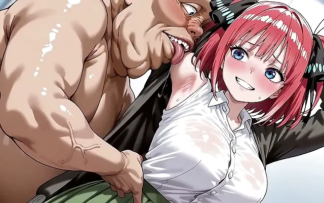 Ugly Fuhrer Craves Nino in Steamy Anime Fantasy
