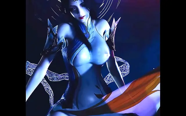 Cute Asian Babe with Big Natural Tits and Ass Gets Creampie in 3D Hentai Animation