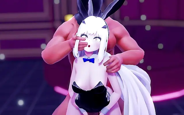 Melusine Bunny in 3D Anime Fantasy Adventure