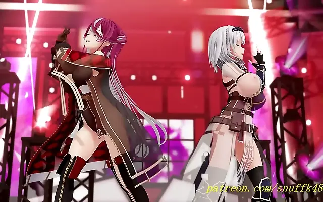 Towa Dances Seductively in 3D Hentai Fantasy