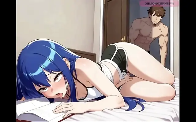 Wendy's forbidden anal awakening with the Demon King Part 1