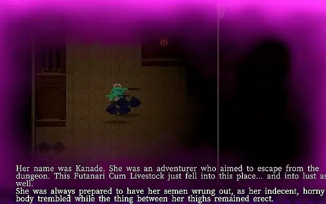 Kanade the Busty Futanari Demon Girl Masturbates and Sniffs Seductively