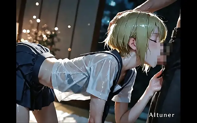 3D Hentai Goddess Whispers Make Me Yours as She Seduces Him