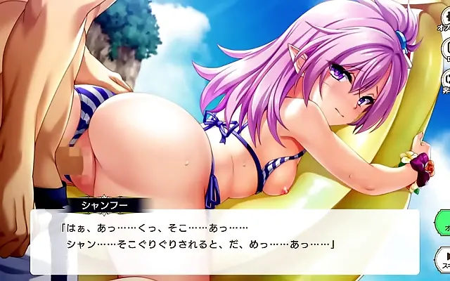 Suzukuri Dungeon RPG Shanfu Tempts You in Her Sultry Swimsuit