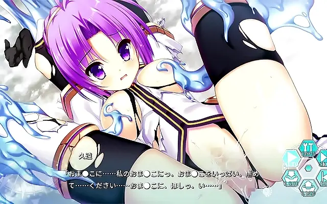 Office seduction with a spellcasting swordswoman under moonlight