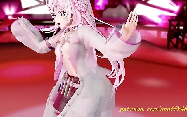 Koyori Dancing in 3D Hentai MMD Fantasy